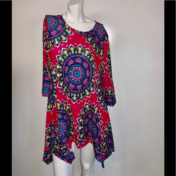 Simply Southern Tops - Simply Southern adorable print stretchy comfy #63B